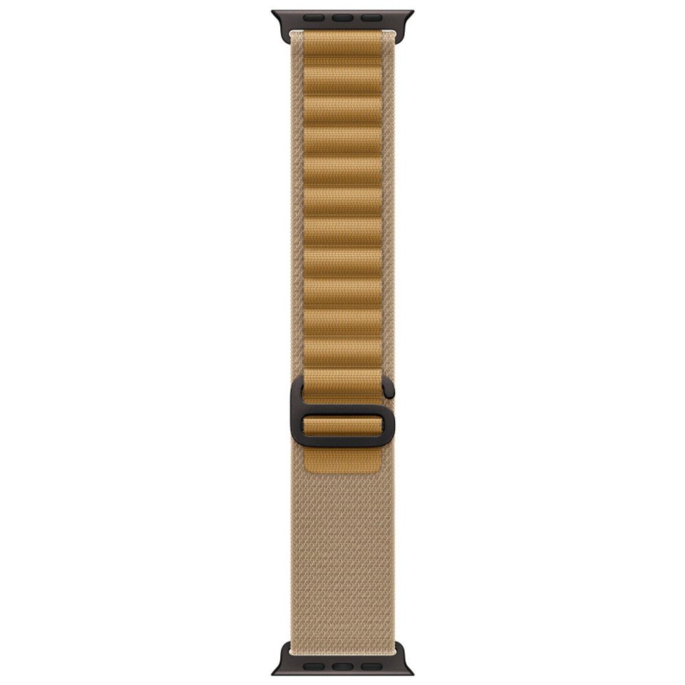 Apple Watch Ultra 2 GPS + Cellular, 49 мм, корпус из черного титана, ремешок Alpine цвета "загар", размер M