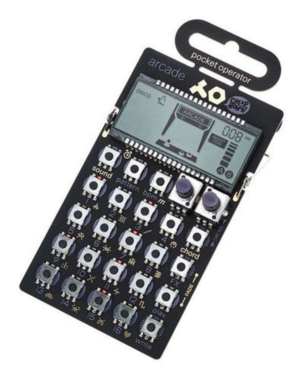 Портативный синтезатор Teenage Engineering PO-20 arcade