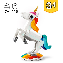 LEGO Creator — Волшебный единорог 3 в 1 31140 / артикул   31140  / GTIN 5702017415932
