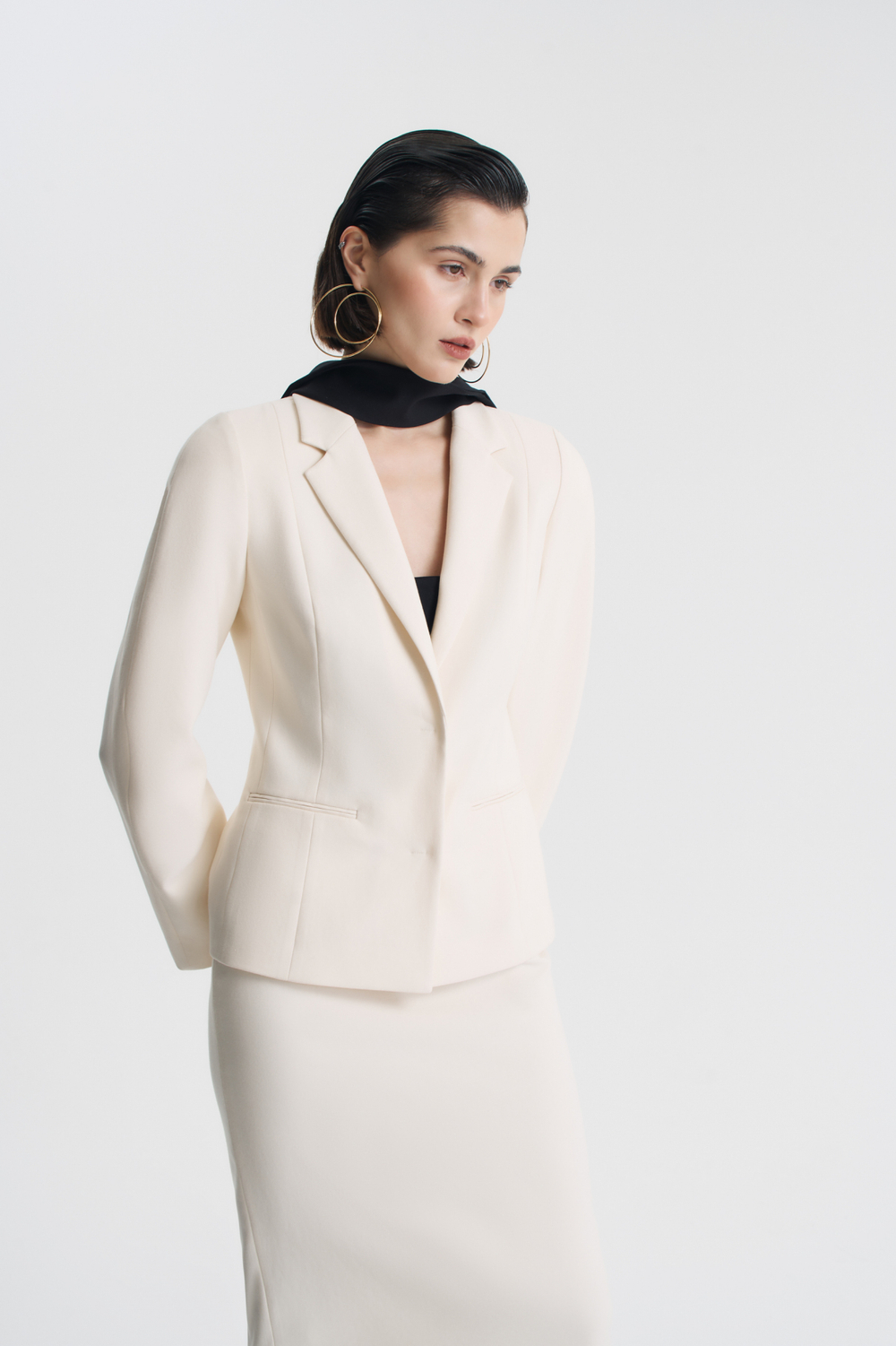 Жакет приталенный