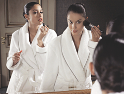 Халат Hamam Suite Glam белый/синий