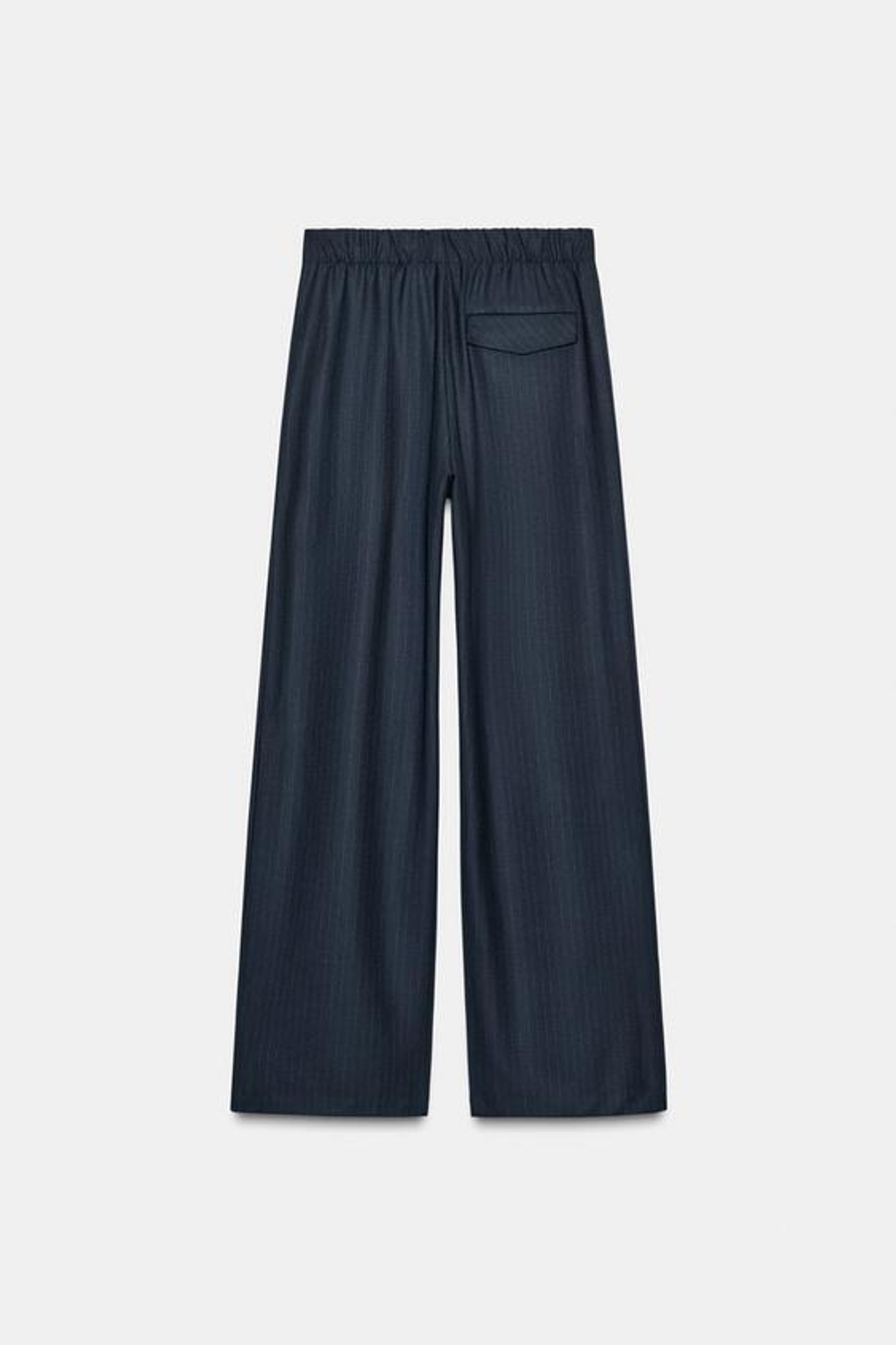 ZARA БРЮКИ С ЗАЩИПАМИ, МОРСКОЙ СИНИЙ