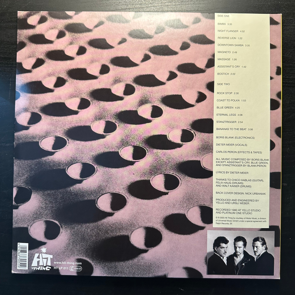Yello - Solid Pleasure 2х45 RPM (Германия 2005г.)