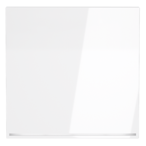 Клавиша для выключателя/переключателя одноклавишного с подсветкой, S70 (белый глянцевый)