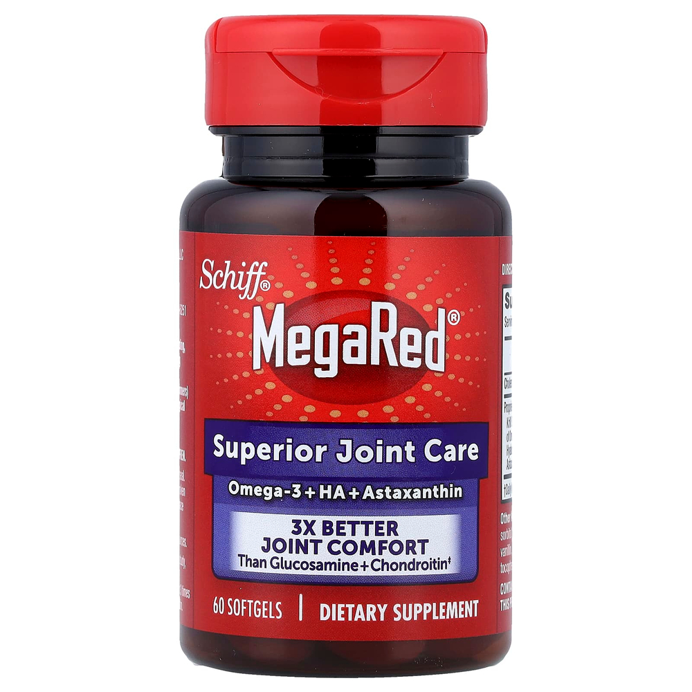Schiff, MegaRed®, превосходная добавка для здоровья суставов, 60 капсул