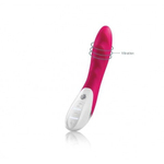 Вибратор Mystim Sassy Simon силиконовый, розовый, 27 см