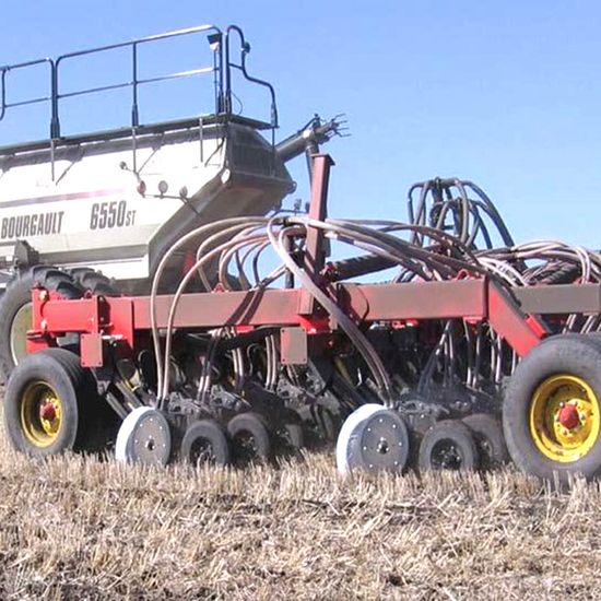 Ступица в сборе, гидравлический вентилятор BOURGAULT