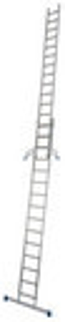 Двухсекционная  выдвижная лестница STABILO 2х15 (133328)