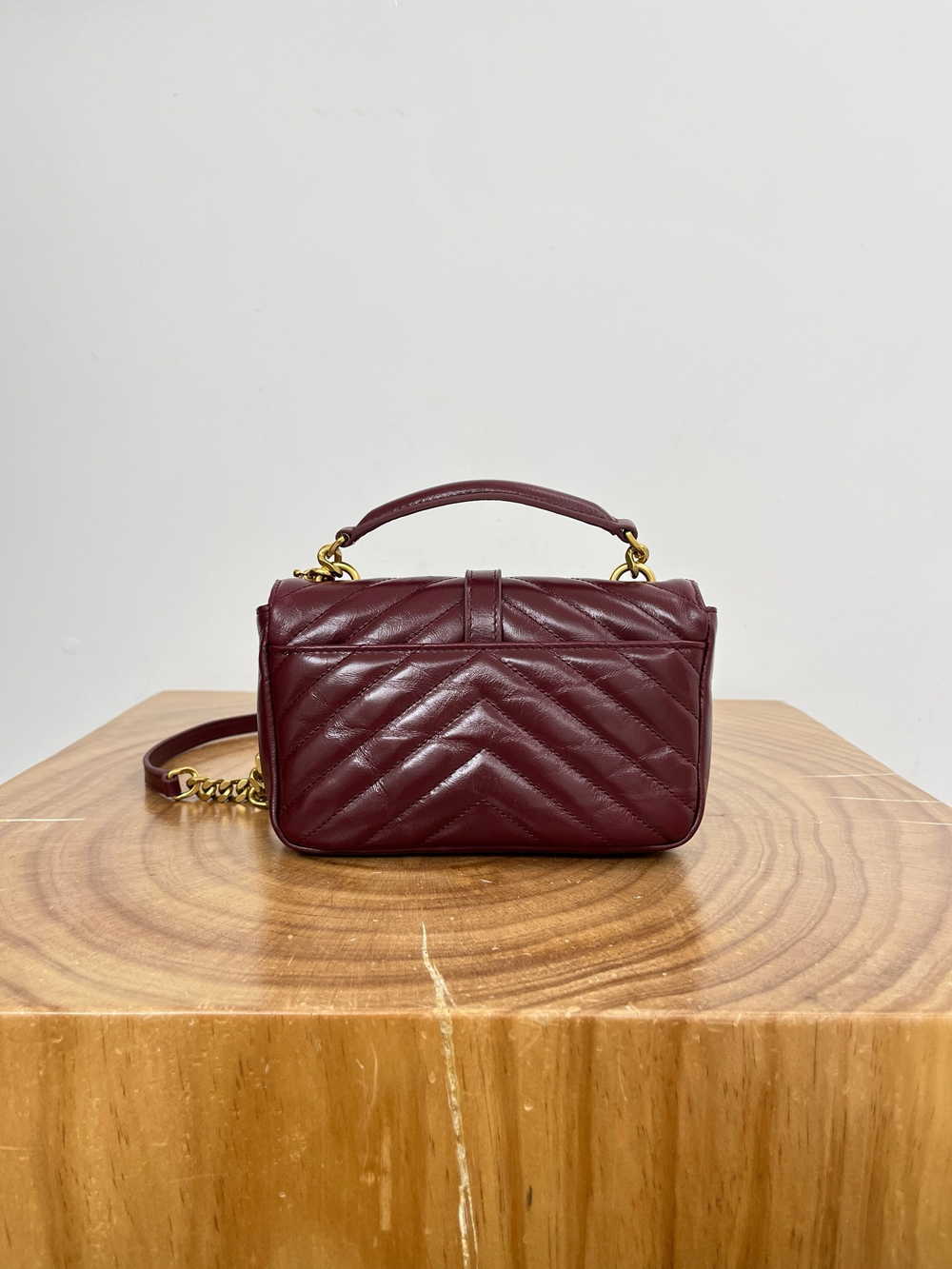 Saint Laurent College Mini Chain Bag