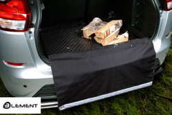 Коврик в багажник с функцией защиты бампера Econom RENAULT Duster 4WD, 2011-2015, 2015- кроссовер арт.ELEMENT.SET.004
