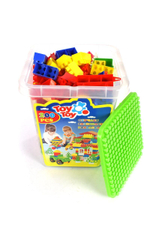 Конструктор 200эл. пластмассовом контейнере BTG-024 (25х25х30см)