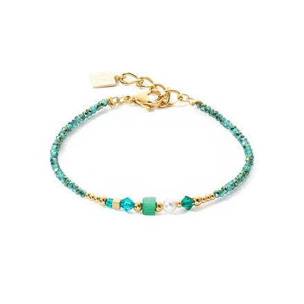 Браслет Coeur de Lion Green-Gold 4355/30-0516