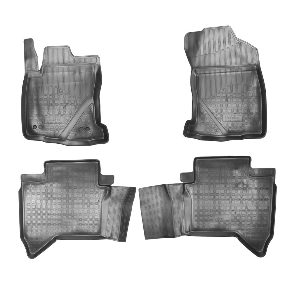 Ковры в салон Norplast/Unidec для Toyota Hilux (2015-), арт.NPA11-C88-360