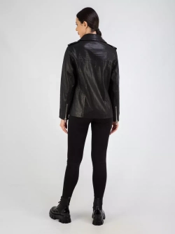 Кожаная куртка демисезонная косуха