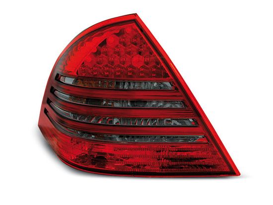 Задние фонари Mercedes C W203 red smoke led
