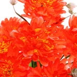 Искусственные цветы «Весеннее вдохновение» 40см 10цветков оранжевые