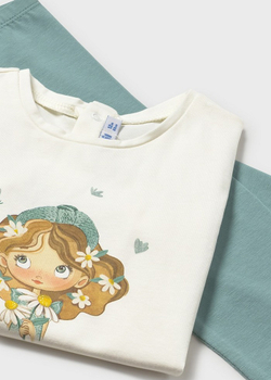 кардиган с футболкой и леггинсами