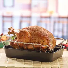 Поддон прямоугольный с антипригарным покрытием, 35х26 см, Big Green Egg