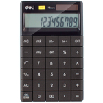Калькулятор настольный DELI "1589" 12 разрядный, 166х104х15 мм, черный