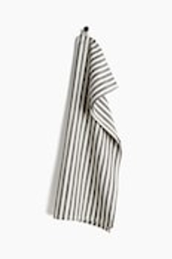 H&M HOME Кухонное полотенце в полоску, темно-серый