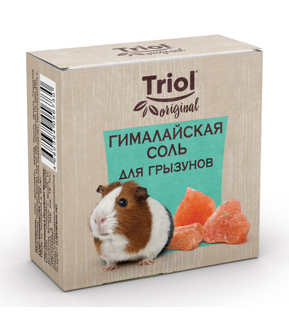 Лакомство для грызунов гималайская соль, 40г, Triol Original