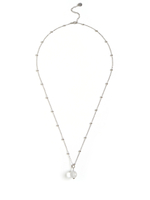 Колье "Bubble 16" с горным хрусталем Silver