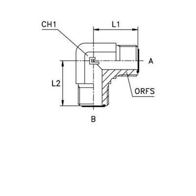 Соединение P90 ORFS 9/16
