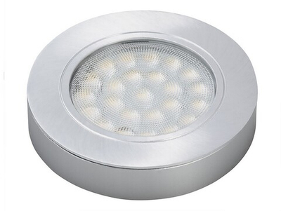 Furnika Светодиодный светильник ROUND DY, накладной/врезной, холодный, алюминий