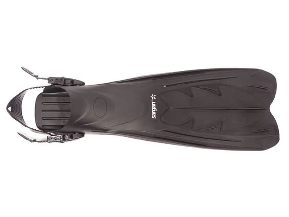 Ласты регулируемые Sargan Риф Black Черные