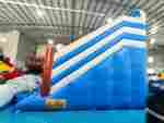 Коммерческий надувной батут «Зимняя горка Арктика», 6*4*6 м
