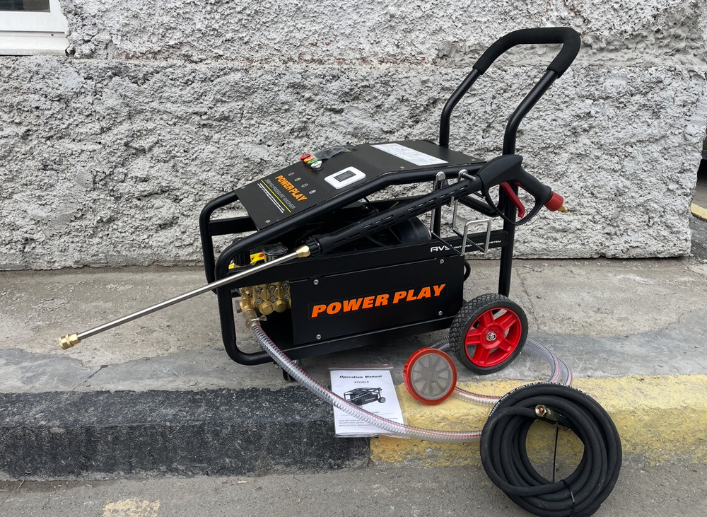 НЕТ - XT2502-8 / Мойка высокого давления POWER PLAY (XT2502-8) - 3 кВт, 1450 л/ч, 380 вольт, 170 бар