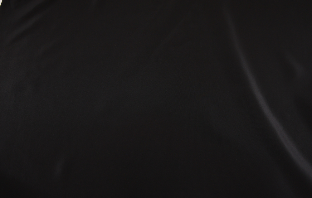 Креп плательный черный