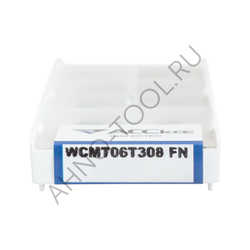 Пластина твердосплавная WCMT06T308 FN, AP330 "ACCKee"