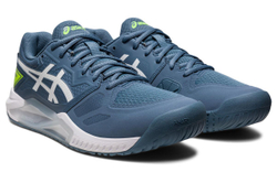 Мужские кроссовки теннисные Asics Gel-Challenger 13 - steel blue/white