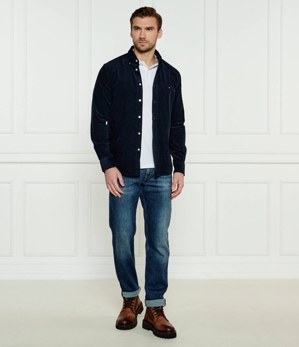 Рубашка Tommy Hilfiger - темно-синий(MW0MW36847)