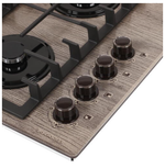 Поверхность варочная  Гефест СГ СВН 2230 К47 (светлое дерево, газ/к, 60*52)