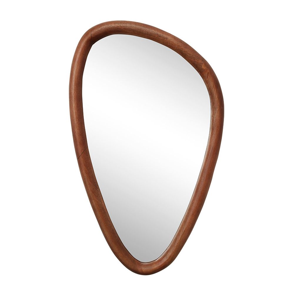 Зеркало настенное Torhill, 42х70 см, коричневое