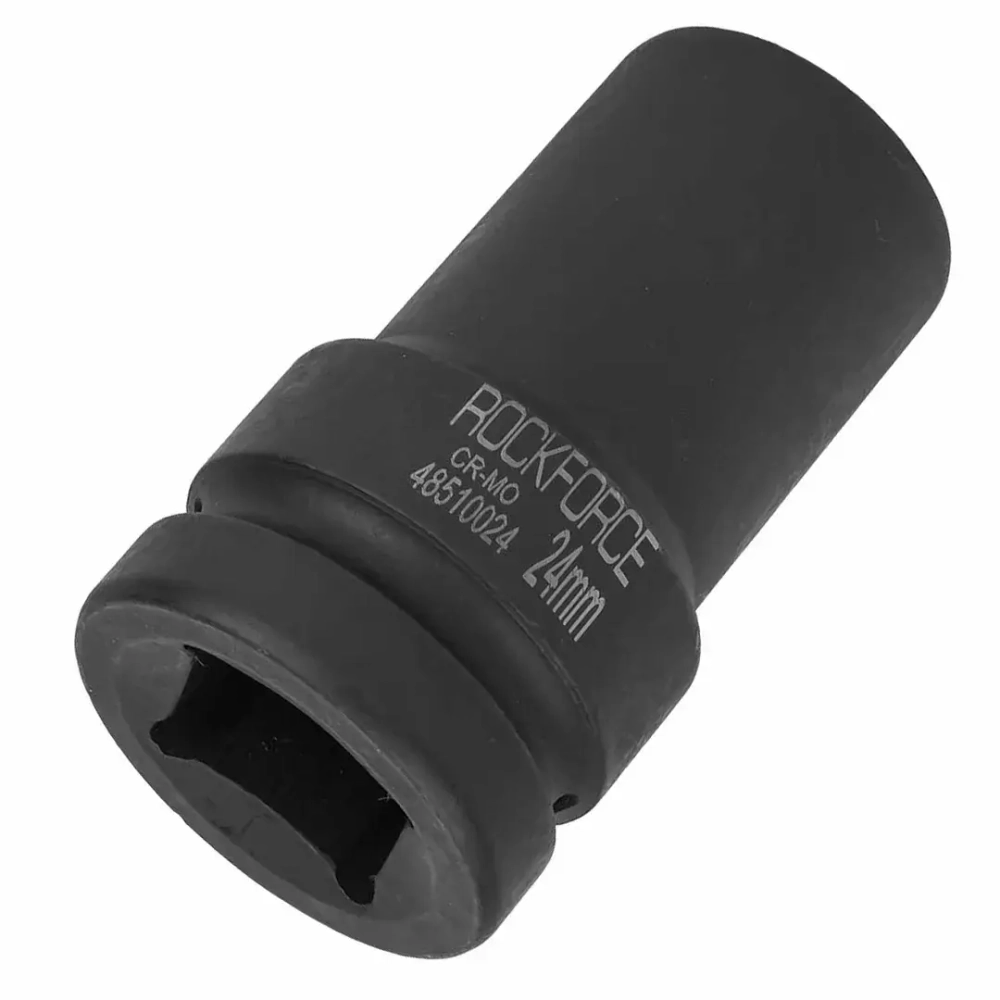Головка ударная глубокая 24мм 1''6гр. RockForce##Rock FORCE RF-48510024