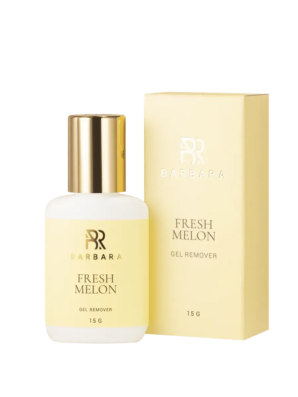 Гелевый ремувер для снятия ресниц Barbara с ароматом дыни, 15г