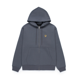 Зип-Худи Питерский Щит Лого Темно-серый