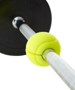БЕЗ УПАКОВКИ Расширители хвата STARFIT BB-111, d=25 мм, сферические, ярко-зеленый, 2 шт
