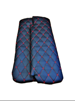 Чехлы на козырьки Газель Бизнес, Соболь, Валдай (красная нить Бабочка)