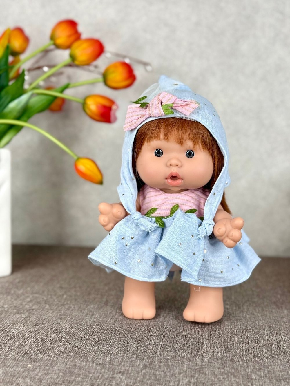 Пупс Marina and Pau 26cм Nenote (2954A1)