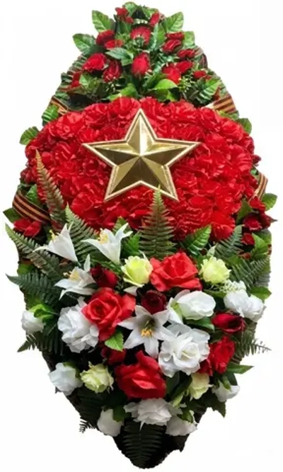 Ритуальный венок на возложение №19