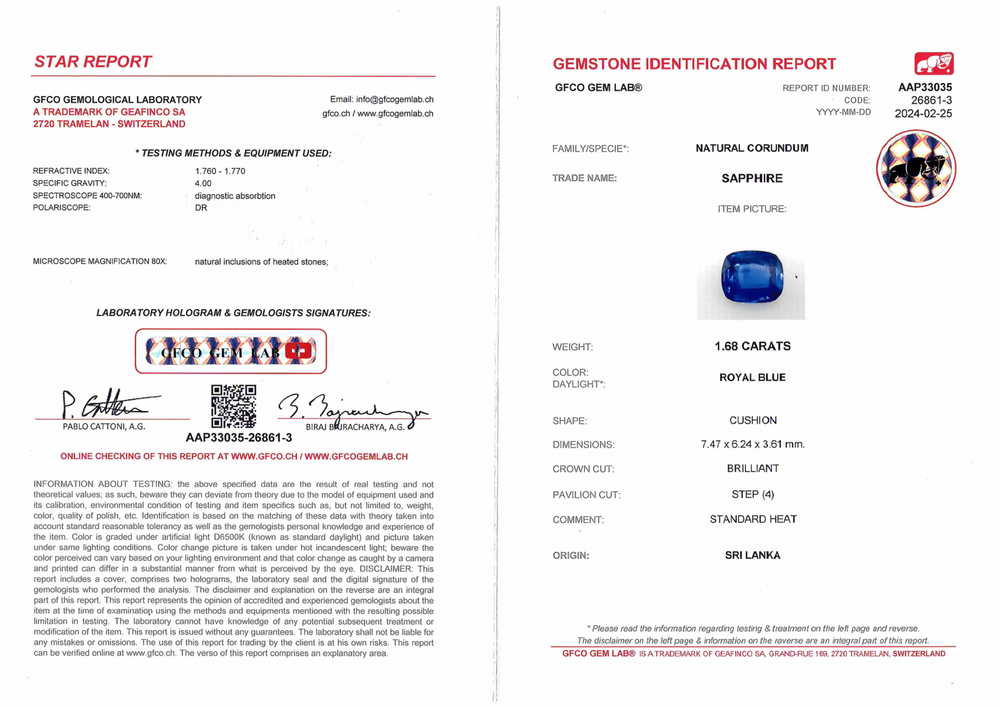 Кольцо с сапфиром Royal blue огранки "Кушон" с обсыпкой из бриллиантов и сапфиров