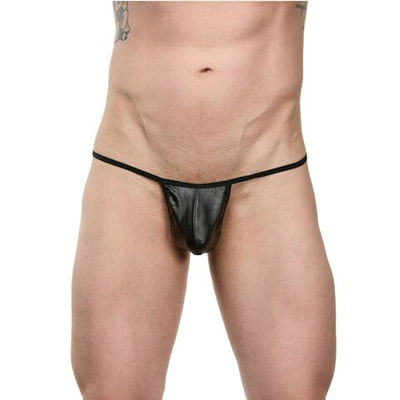 Стильные мужские трусы-стринги (Размер: L-XL) (Цвет: черный)