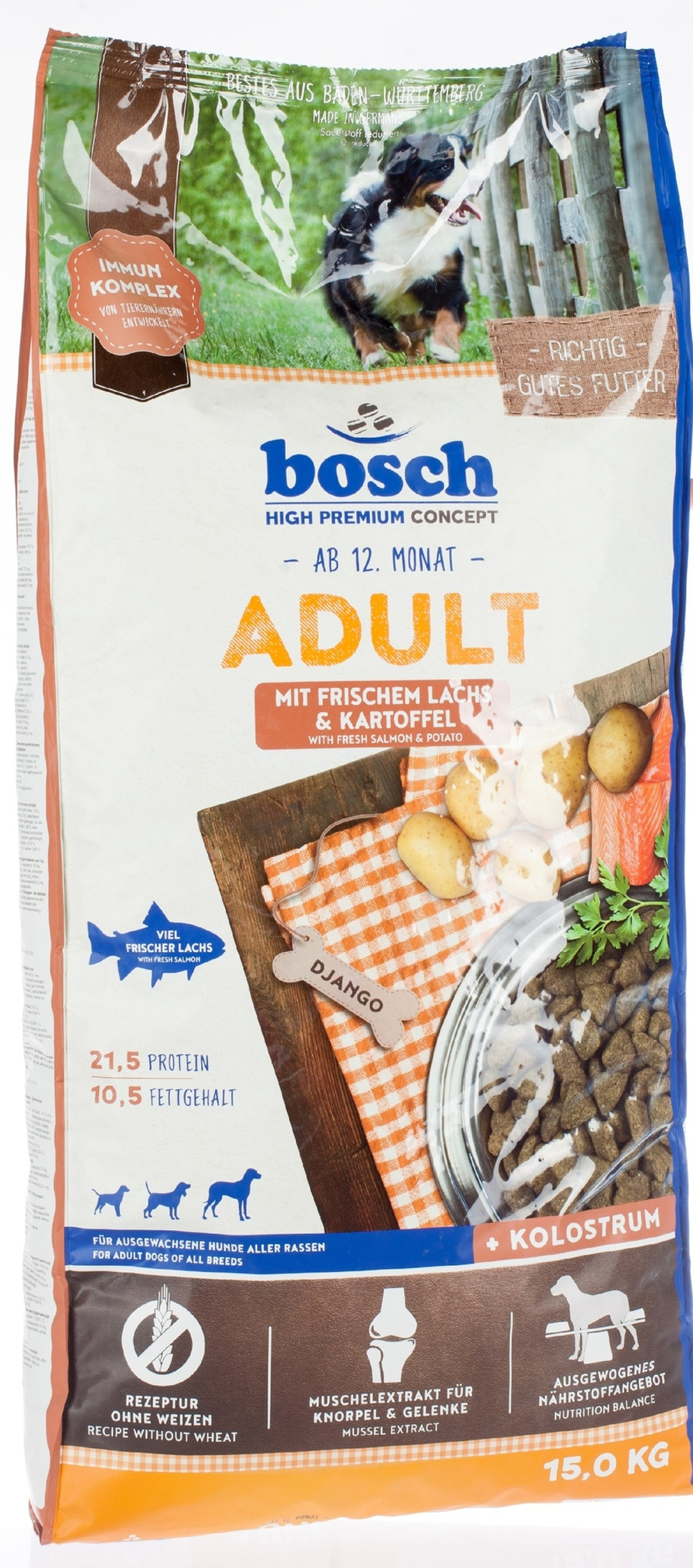 Bosch Adult с лососем и картофелем