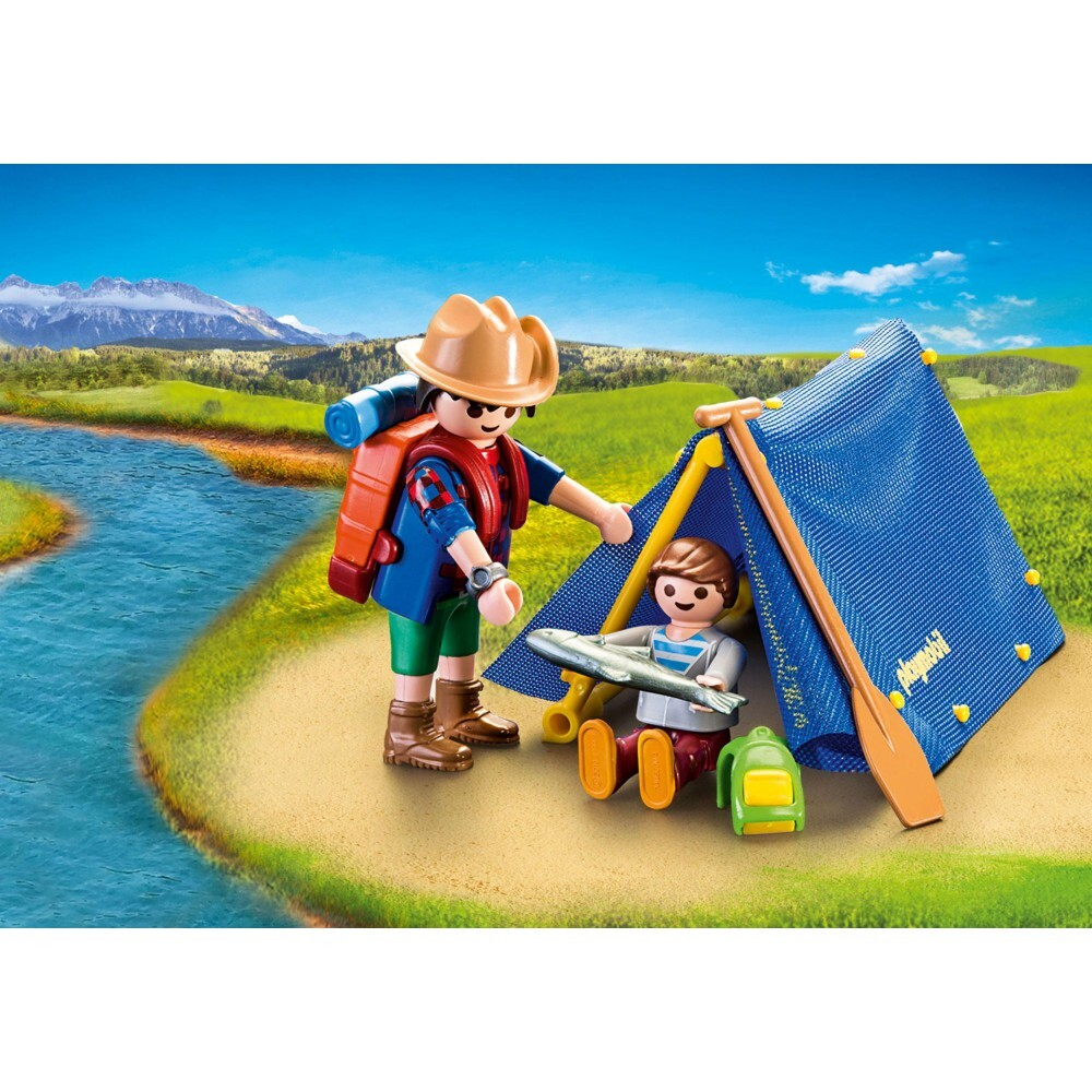 Playmobil - Коробка для кемпинга "Семейное веселье" 9323 / артикул   9323  / GTIN 4008789093233
