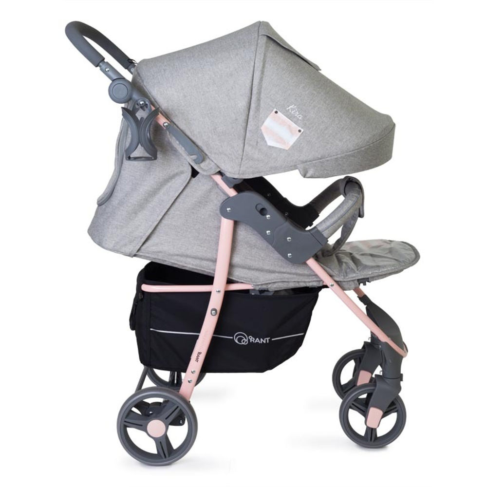 Коляска детская "KIRA Trends" RA055 Lines Peach