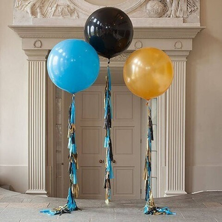 Gold boy set (3 шара) +tassel